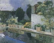 Palace of pond Joaquin Sorolla